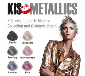 KIS  Keracream Metallics 100ml KIS  Keracream Metallics 100ml