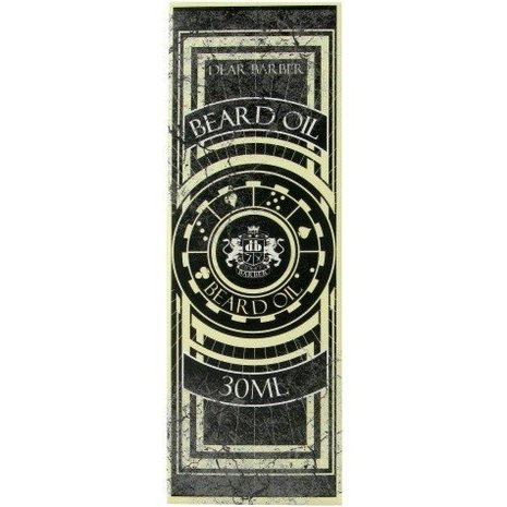 Dear Barber Beard Oil 30ml Dear Barber Beard Oil 30ml