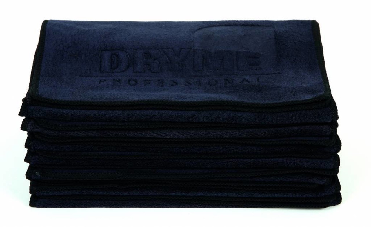 Me Professional   Dry ME Microfiber Handdoek Zwart 53x85 cm - 6 Stuk