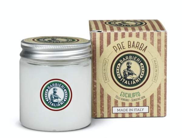 Barbieri Italiani Pre-Shave Cream - Eucalyptus 75ml Barbieri Italiani Pre-Shave Cream - Eucalyptus 75ml