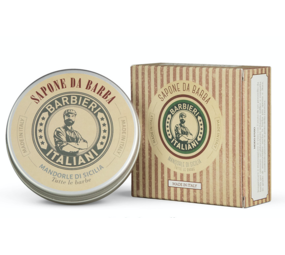 Barbieri Italiani Scheerzeep met Amandelolie 100ml Barbieri Italiani Scheerzeep met Amandelolie 100ml