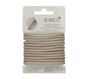 Sibel Haarelastiek Blond Dik 12 stuks Sibel Haarelastiek Blond Dik 12 stuks