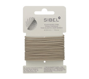 Sibel Haarelastiek Blond Dun 16 stuks Sibel Haarelastiek Blond Dun 16 stuks