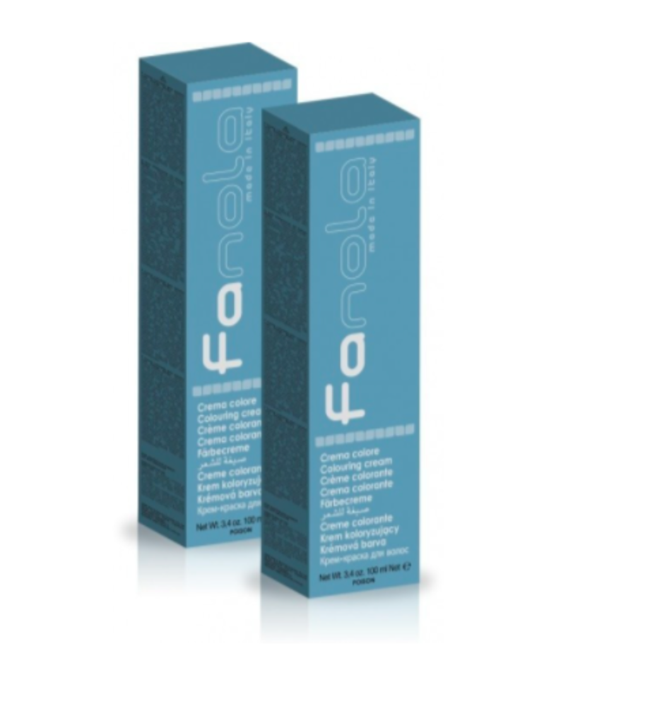 Fanola Hair Color Cream 100ml – Professionele Permanente Haarkleuring met Perfecte Grijsdekking