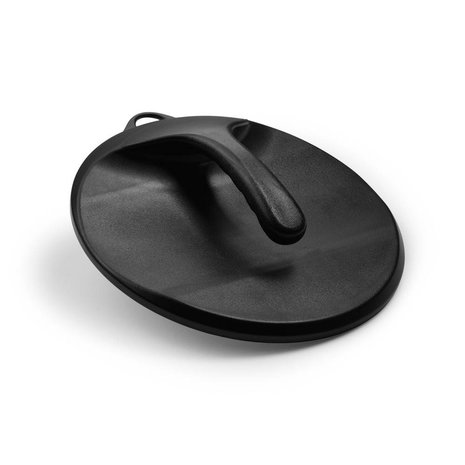 Bratt Trading Handspiegel met Ophangoog Salon Mirror Zwart