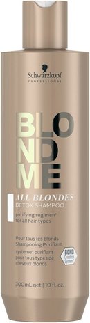 Schwarzkopf  BlondME All Blondes Detox Shampoo 300ml Schwarzkopf  BlondME All Blondes Detox Shampoo 300ml