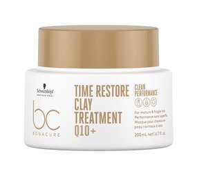 Schwarzkopf  Bonacure Time Restore Clay Treatment 200ml Schwarzkopf  Bonacure Time Restore Clay Treatment 200ml