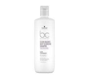 Schwarzkopf  Bonacure Clean Balance Deep Cleansing Shampoo 1000ml Schwarzkopf  Bonacure Clean Balance Deep Cleansing Shampoo 1000ml