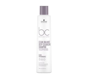 Schwarzkopf  Bonacure Clean Balance Deep Cleansing Shampoo 250ml Schwarzkopf  Bonacure Clean Balance Deep Cleansing Shampoo 250ml