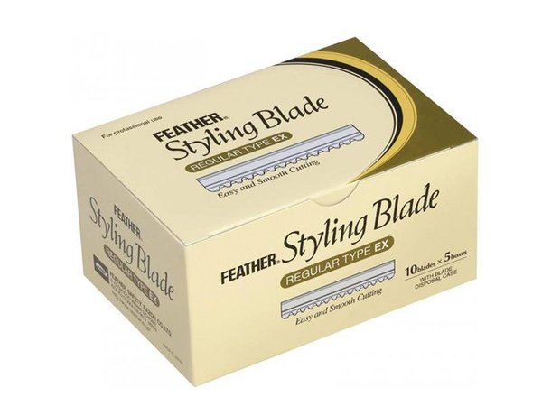 Feather  Styling Blades 5x10 Stuks - 4 Dozen Feather  Styling Blades 5x10 Stuks - 4 Dozen