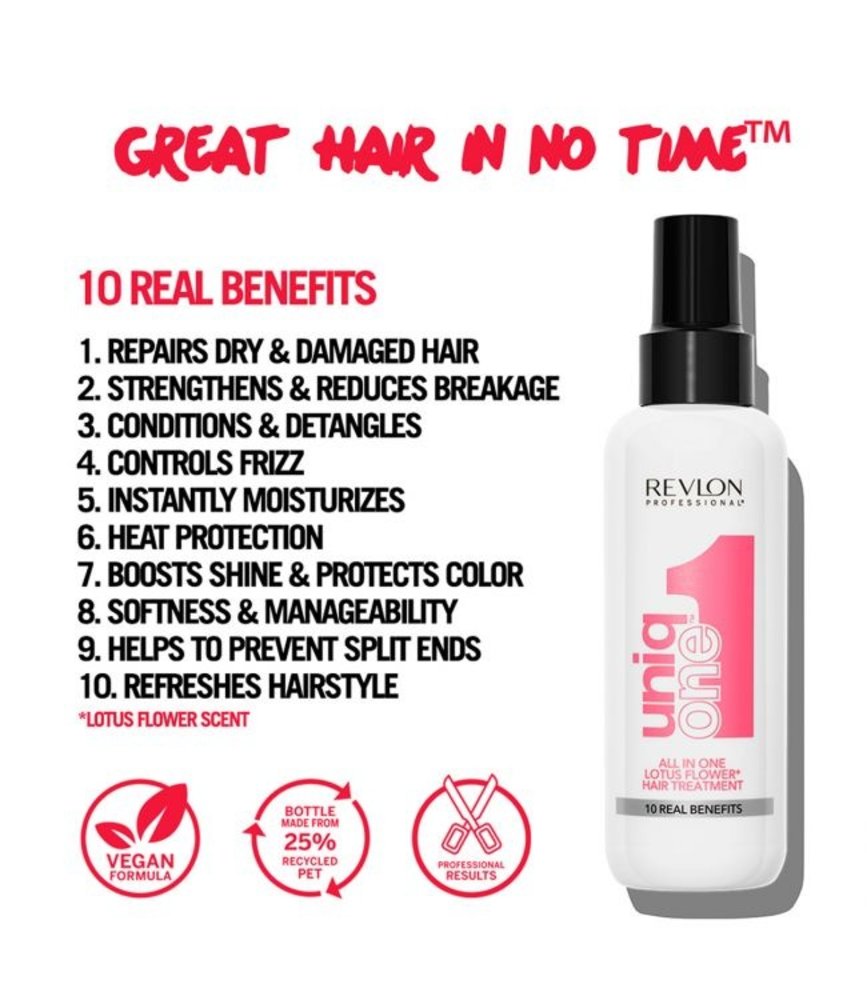 Uniq-One All In One Hair Treament Lotus 150ml Uniq-One All In One Hair Treament Lotus 150ml