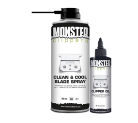 Monster Clippers Care Pack Tondeuse Olie + Clean and Cool Spray