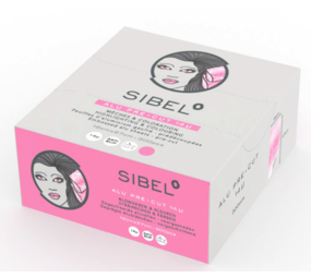 Sibel High-Light Aluminium Folie Sheets Pink 300 stuks