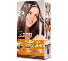 Kativa Brazilian smoothing straight-systeem Kit Kativa Brazilian smoothing straight-systeem Kit