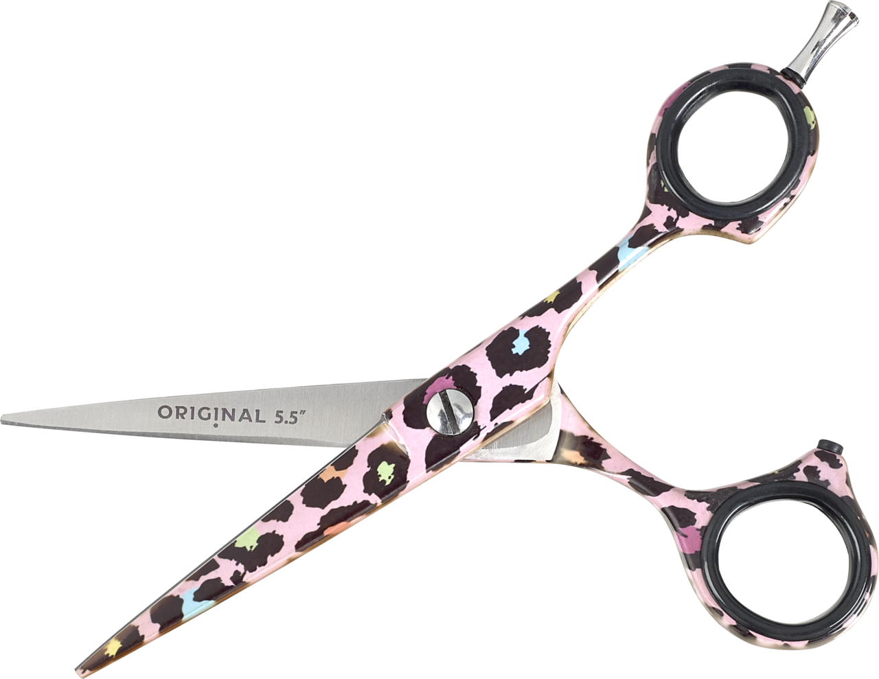 Sibel Best Buy Pink Leopard Kappersschaar 5.5 Sibel Best Buy Pink Leopard Kappersschaar 5.5