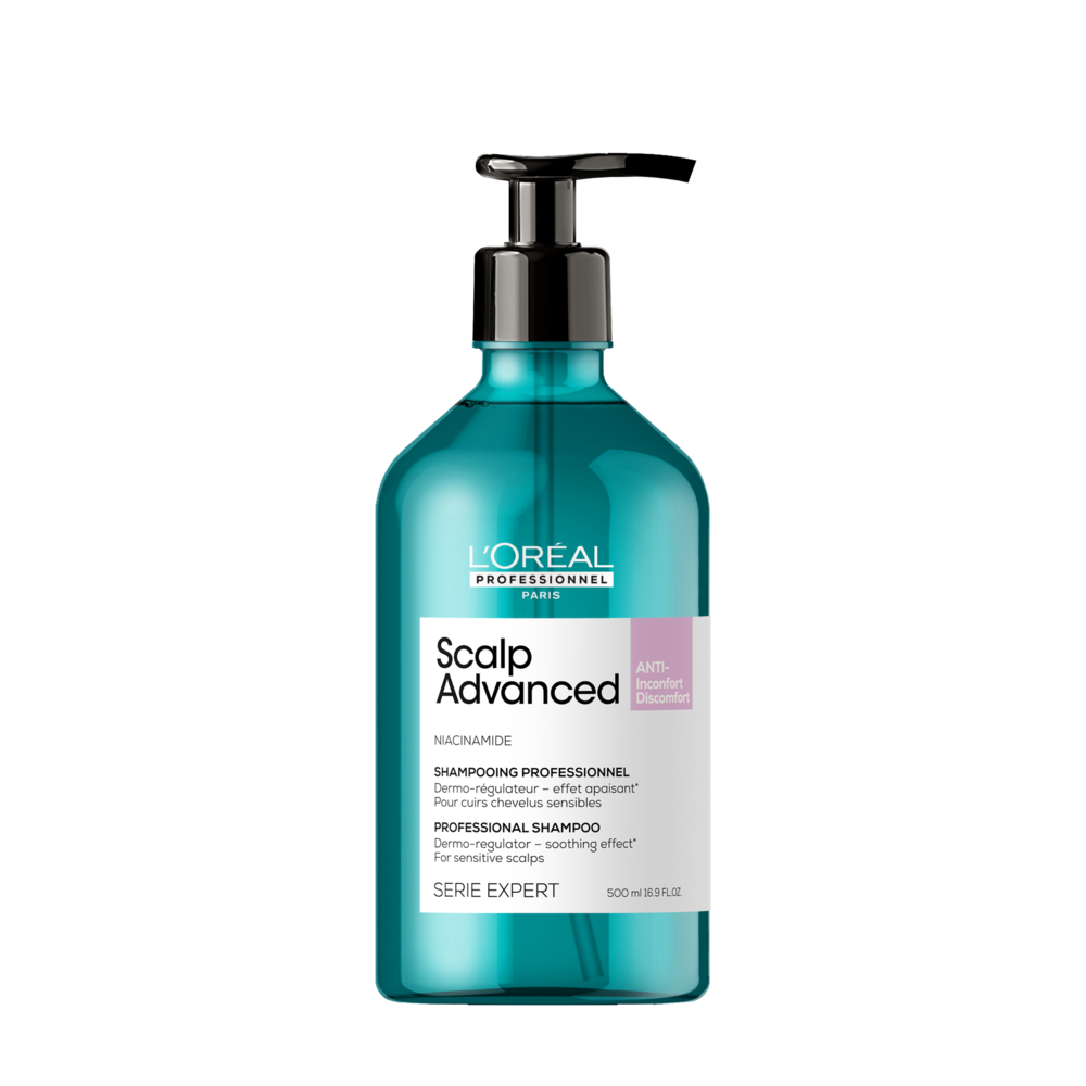 L'Oréal Professionnel Scalp Advanced Anti-Discomfort Dermo-regulator shampoo 500ml L'Oréal Professionnel Scalp Advanced Anti-Discomfort Dermo-regulator shampoo 500ml