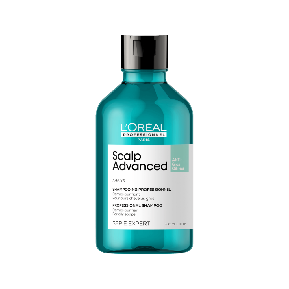 L'Oréal Professionnel Scalp Advanced Anti-Oiliness Dermo-purifier shampoo 300ml L'Oréal Professionnel Scalp Advanced Anti-Oiliness Dermo-purifier shampoo 300ml
