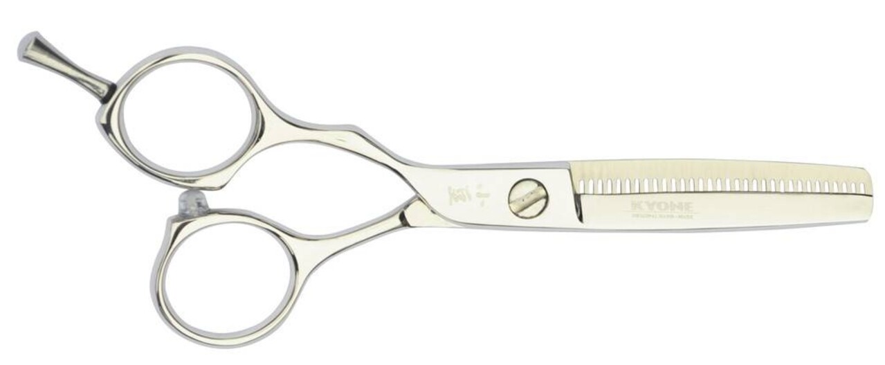 Kyone B32TL College line Linkshandige coupeschaar maat 5.5 Kyone B32TL College line Linkshandige coupeschaar maat 5.5