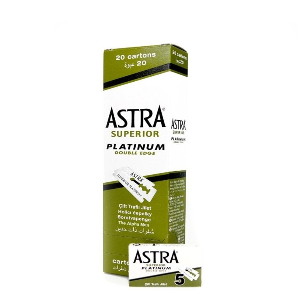 Astra Double Edge Blades 20x5