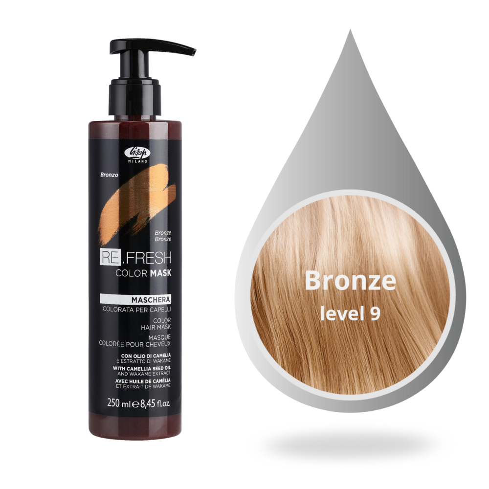 Lisap Re.Fresh Color Mask 250ml - BRONZE Lisap Re.Fresh Color Mask 250ml - BRONZE