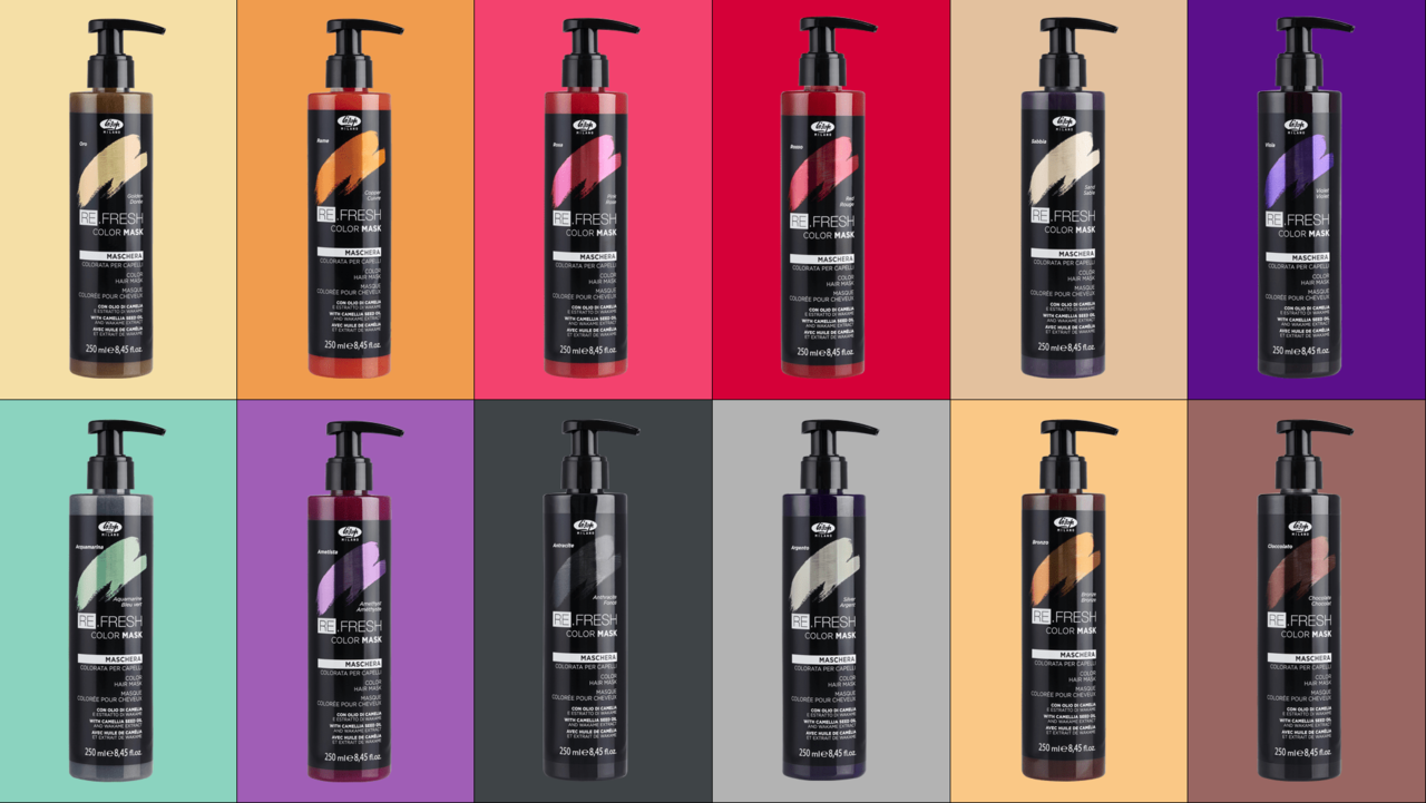 Lisap Re.Fresh Color Mask 250ml - BRONZE Lisap Re.Fresh Color Mask 250ml - BRONZE