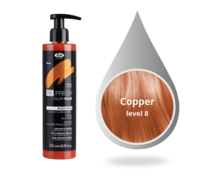 Lisap Re.Fresh Color Mask 250ml - COPPER Lisap Re.Fresh Color Mask 250ml - COPPER