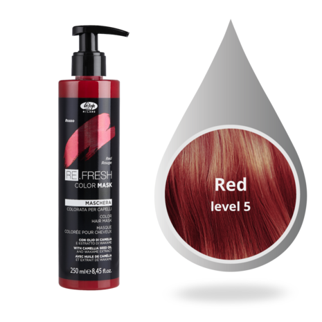 Lisap Re.Fresh Color Mask 250ml - RED Lisap Re.Fresh Color Mask 250ml - RED