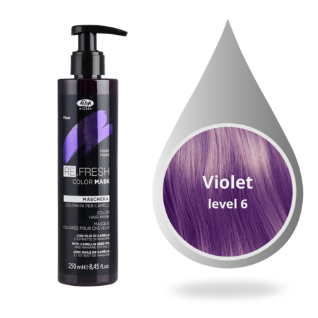 Lisap Re.Fresh Color Mask 250ml - VIOLET Lisap Re.Fresh Color Mask 250ml - VIOLET