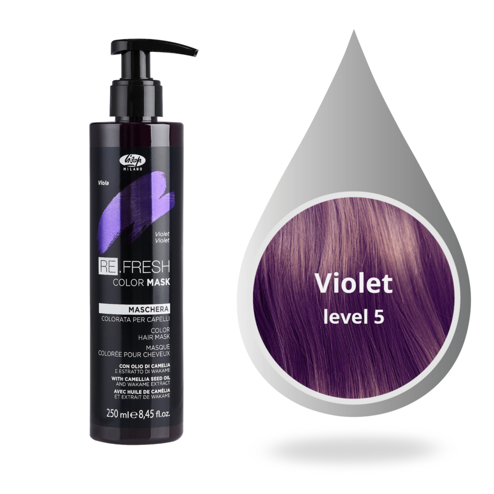 Lisap Re.Fresh Color Mask 250ml - VIOLET Lisap Re.Fresh Color Mask 250ml - VIOLET