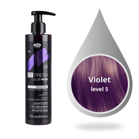 Lisap Re.Fresh Color Mask 250ml - VIOLET Lisap Re.Fresh Color Mask 250ml - VIOLET