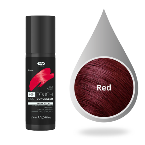 Lisap Re.Touch Root Concealer 75ml - RED Lisap Re.Touch Root Concealer 75ml - RED