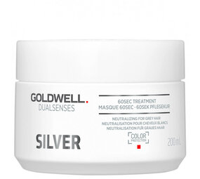 Goldwell Dualsenses Silver 60sec Treatment 200ml Goldwell Dualsenses Silver 60sec Treatment 200ml