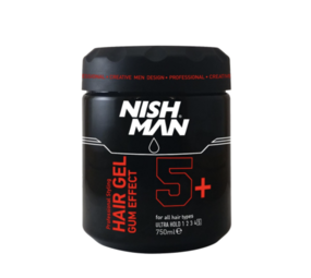 Nish Man Nish Man Hair Gel Gum Effect 5+ 750ML Nish Man Nish Man Hair Gel Gum Effect 5+ 750ML