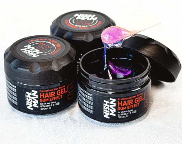 Nish Man Nish Man Hair Gel Gum Effect 5+ 750ML Nish Man Nish Man Hair Gel Gum Effect 5+ 750ML