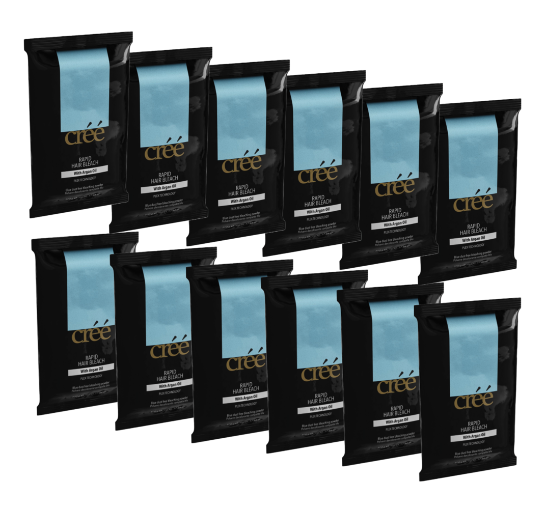 Créé  Blondeerpoeder Blauw 500 gram - 12 Stuks