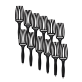 Olivia Garden Finger Brush Black Medium - 12 Stuks Olivia Garden Finger Brush Black Medium - 12 Stuks