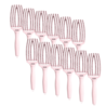 Olivia Garden Finger Brush Pastel Pink Medium  12 Stuks