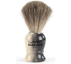Barburys Shaving Brush Grey Horn Barburys Shaving Brush Grey Horn