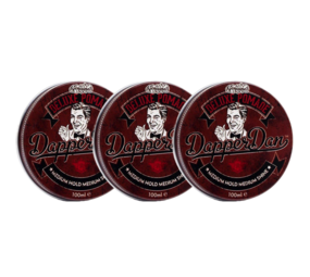 Dapper Dan Deluxe Pomade 100ml - 3 Stuks Dapper Dan Deluxe Pomade 100ml - 3 Stuks