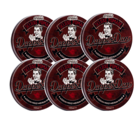 Dapper Dan Deluxe Pomade 100ml - 6 Stuks Dapper Dan Deluxe Pomade 100ml - 6 Stuks