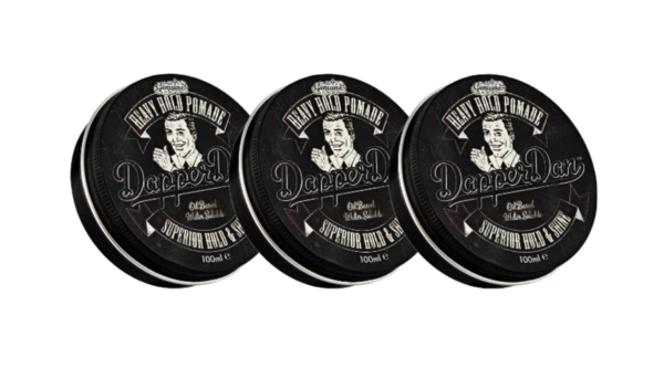 Dapper Dan Heavy Hold Pomade 100ml - 3 Stuks