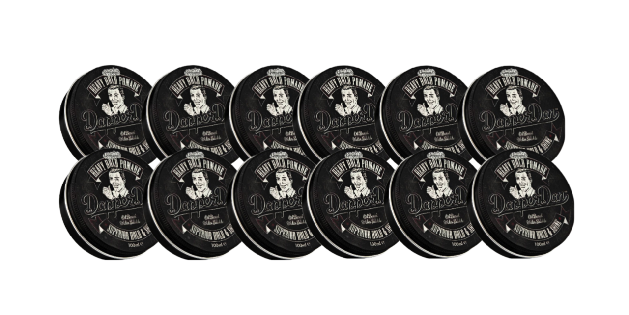 Dapper Dan Heavy Hold Pomade 100ml - 12 Stuks
