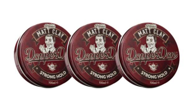 Dapper Dan Matt Clay 100ml - 3 Stuks