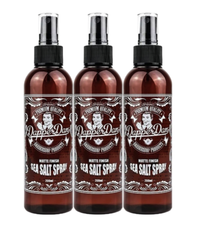 Dapper Dan Sea Salt Spray 200ml - 3 Stuks Dapper Dan Sea Salt Spray 200ml - 3 Stuks