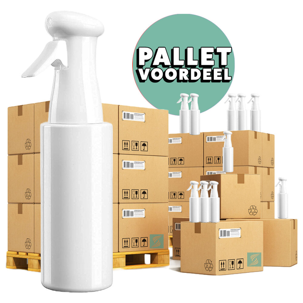 Mist Verstuiver Wit Large - 500ml