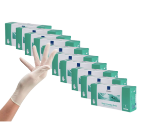 Abena Handschoenen Vinyl Maat S Poedervrij - 10 Pack Abena Handschoenen Vinyl Maat S Poedervrij - 10 Pack