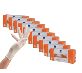 Abena Handschoenen Vinyl Maat M Poedervrij  - 10 Pack Abena Handschoenen Vinyl Maat M Poedervrij  - 10 Pack