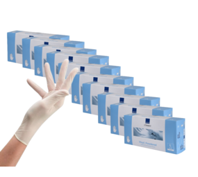 Abena Handschoenen Vinyl Maat L Poedervrij   - 10 Pack Abena Handschoenen Vinyl Maat L Poedervrij   - 10 Pack