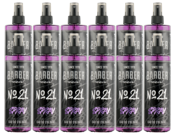 Marmara Barber GRAFFITI Series Spray Cologne 400ml no 21  - 12 STUKS