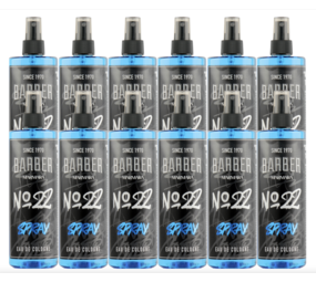 Marmara Barber GRAFFITI Series Spray Cologne 400ml no 22  - 12 STUKS